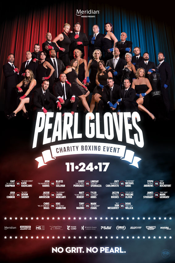 2017 Pearl Gloves Fight Poster